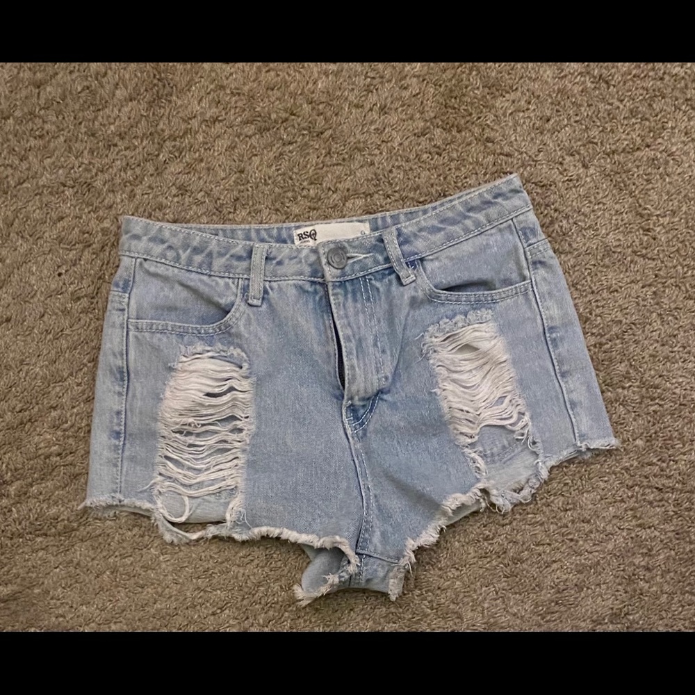 Ripped shorts